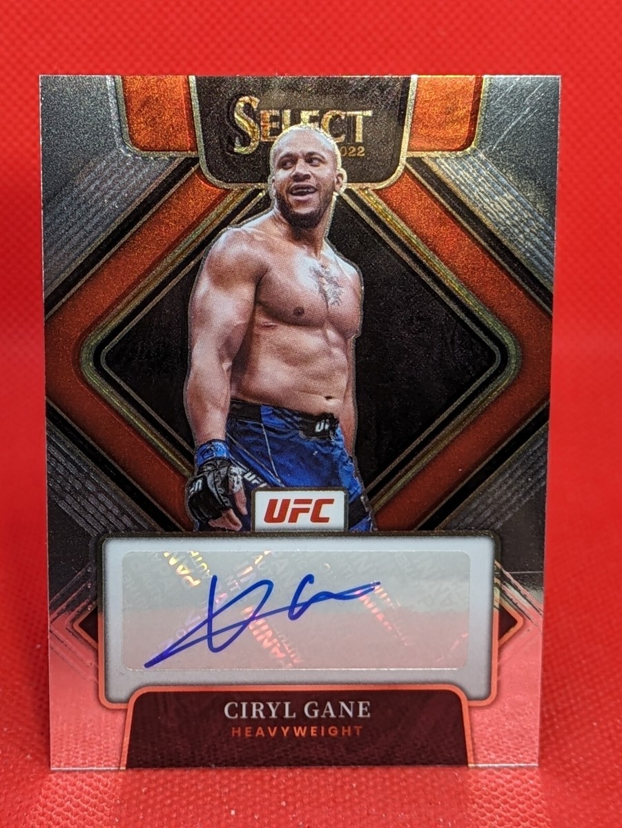 UFC　ルアナ・ピニェーロ　ルーキーカード　5シリ　psa8 2022 Panini Select UFC Ciryl Gane Auto Autograph #SG-CGN | eBay