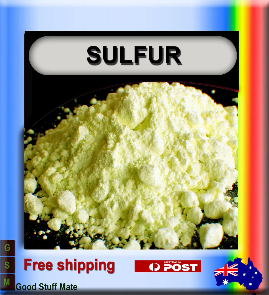 Sulphur Powder 100% Pure Sulfur High Quality Natural Soap Candle Rub  Curative | eBay