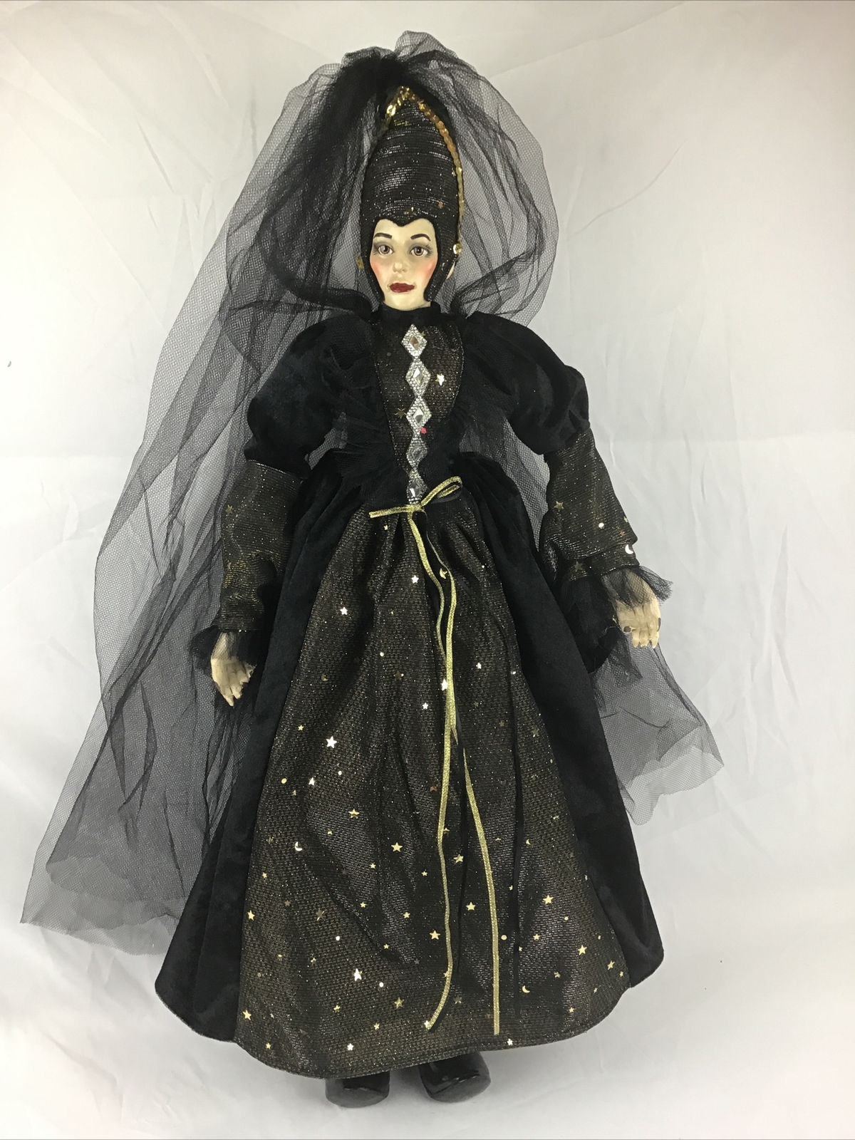 Broomstick Blvd. Full Body Standing (28” Tall) Witch Doll W/Embellishments eBay