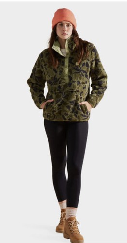 BNWT BILLABONG A DIVISION SWITCHBACK SHERPA PULLOVER FLEECE (8/SMALL) CANTEEN - Picture 4 of 5