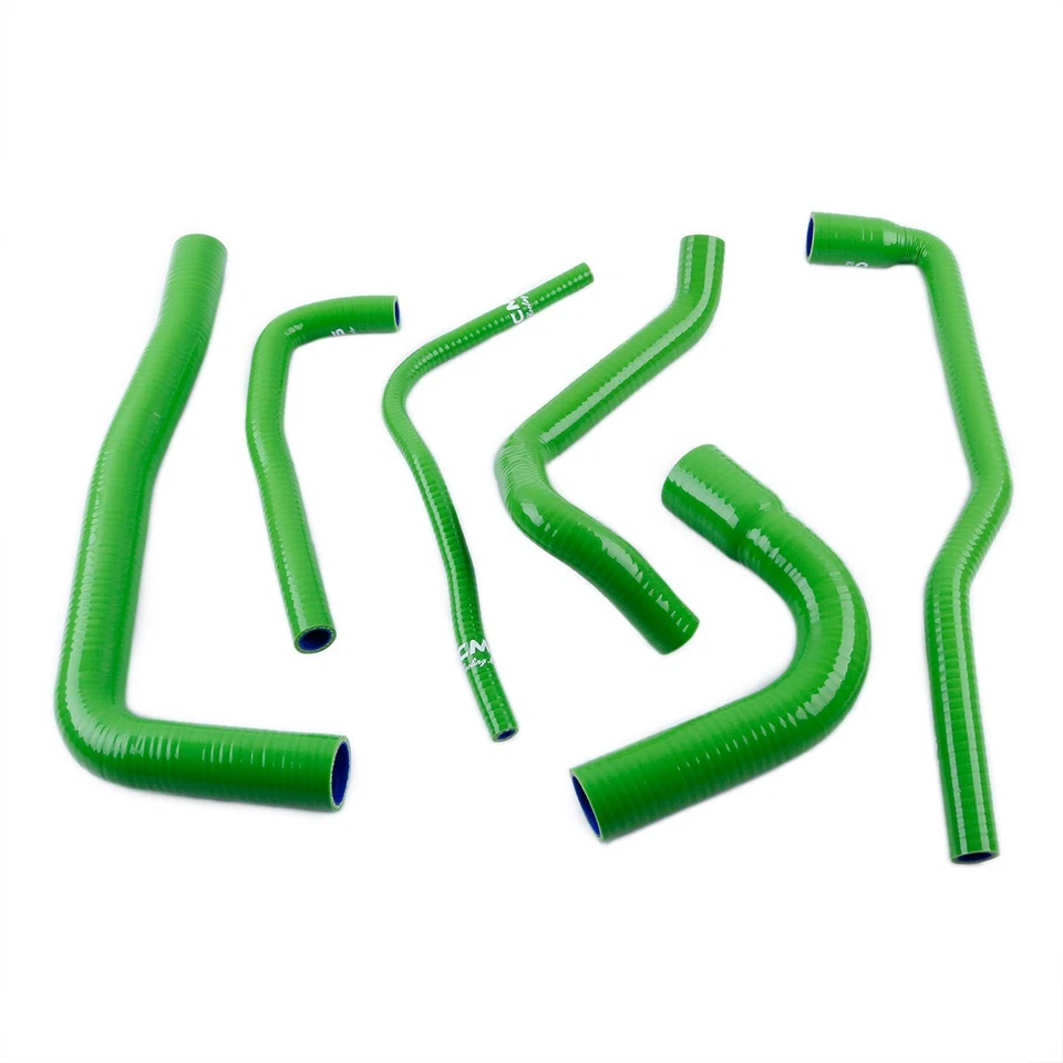 Green For 1991-1998 Saab 9000 B204 B234 Aero Silicone Radiator Heater Hose Kit - Image 3 of 4