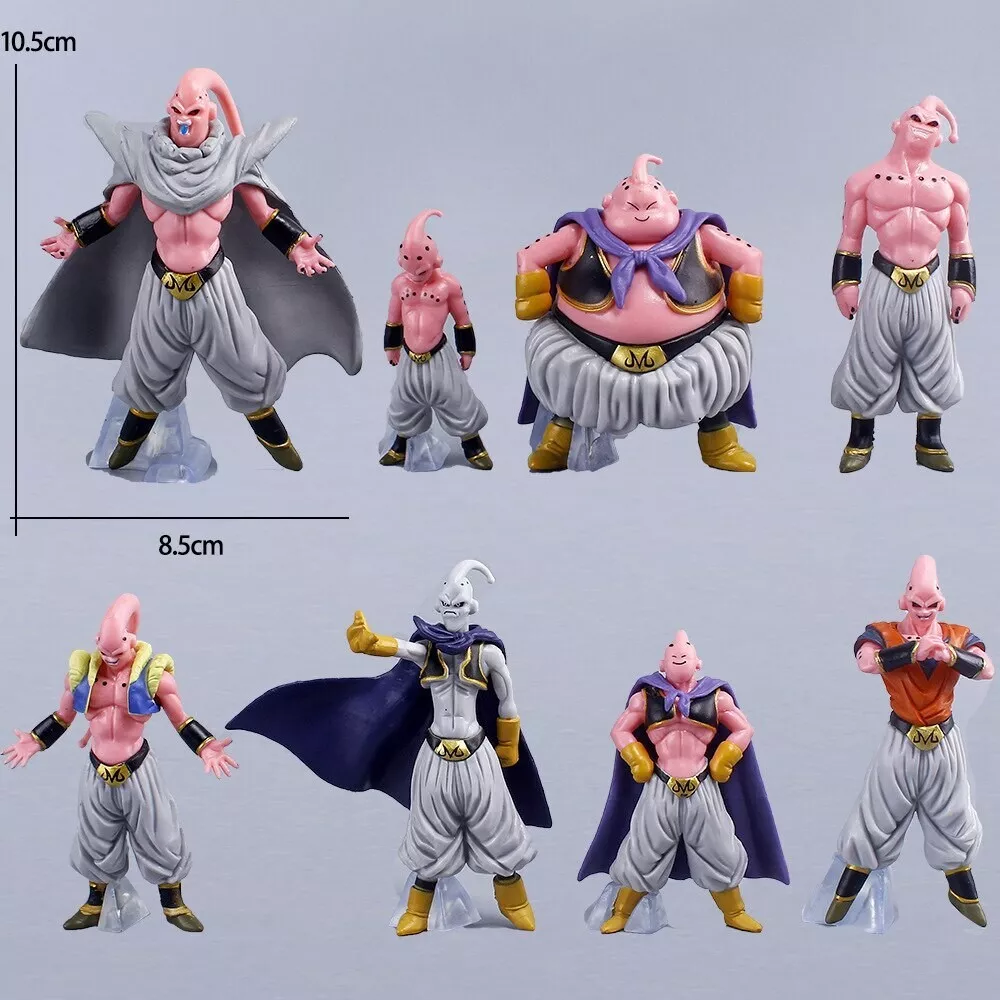 8pcs Set Anime Dragon Ball Z Super MAJIN BUU Boo Figure Statue Toy Gift  3~4in