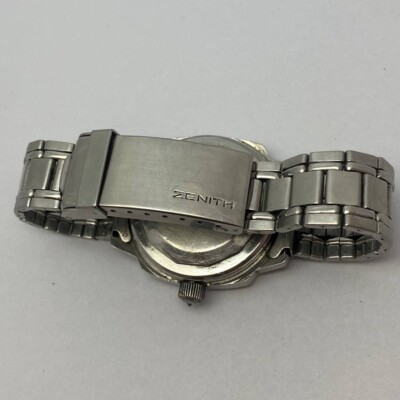 VINTAGE ZENITH DEFY SQUARE TV DIAL AUTOMATIC MOVEMENT ORIGINAL