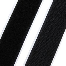 Bluedot Trading 1" x 2 YD BLACK Self Adhesive Fastening Tape Roll Hook Loop
