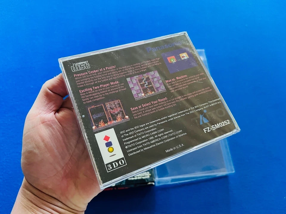 Bust-A-Move 🔥 TAITO  Panasonic 3DO SEALED GAME w/Long Box LATE RELEASE! - Image 3 of 4