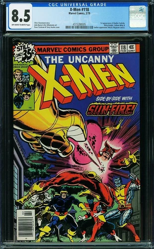The X-MEN  #118  High Grade!  CGC 8.5   NICE!     4515280005