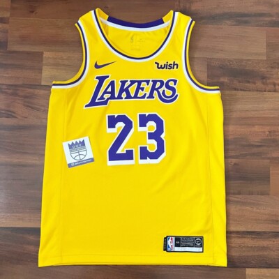 Nike Lebron James Los Angleles Lakers Swingman Jersey Sz 44