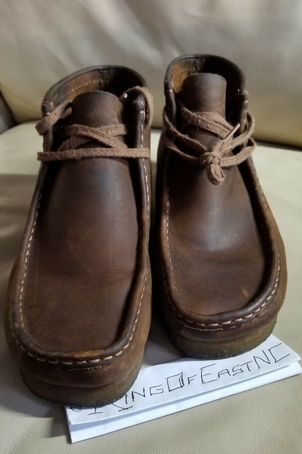 clarks men's wallabee step boot chukka