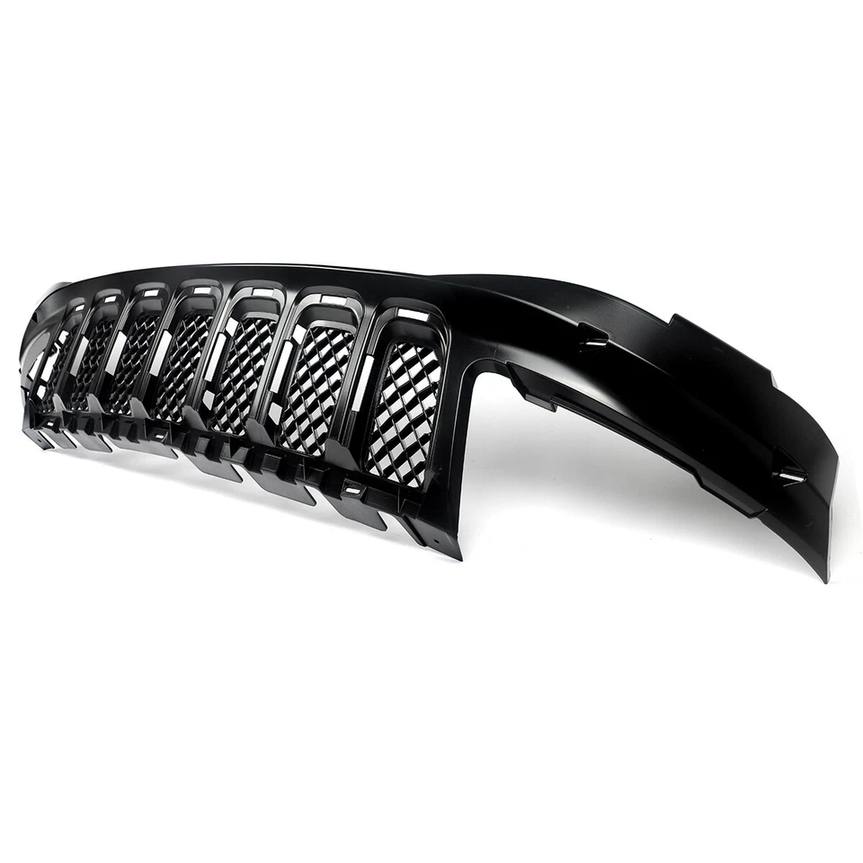 Front Upper Grille Insert Replace Black Fit For 2014 2015 2016 2017 Jeep Compass - Image 3 of 4