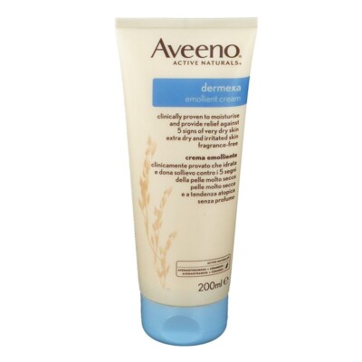 Aveeno Dermexa Weichmachende Creme für sehr trockene Haut 200ml