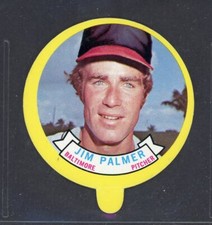 1973 TOPPS CANDY LIDS  JIM PALMER  BALTIMORE ORIOLES  25924