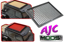 Roof Rack Upgrade Kit for Traxxas TRX6 G63 AMG 6x6 RC Crawler Carbon Fiber/Color