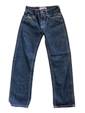 Boys PANYC Urban Cowboy Denim Jeans Topstitching 5 Pocket Embroidery 10 Quality