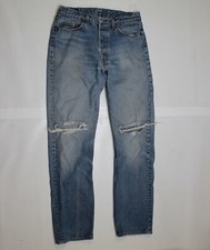 Made in USA Vintage 1985 Levi's 501 Jeans Men's 33x32 (34x34) Distressed