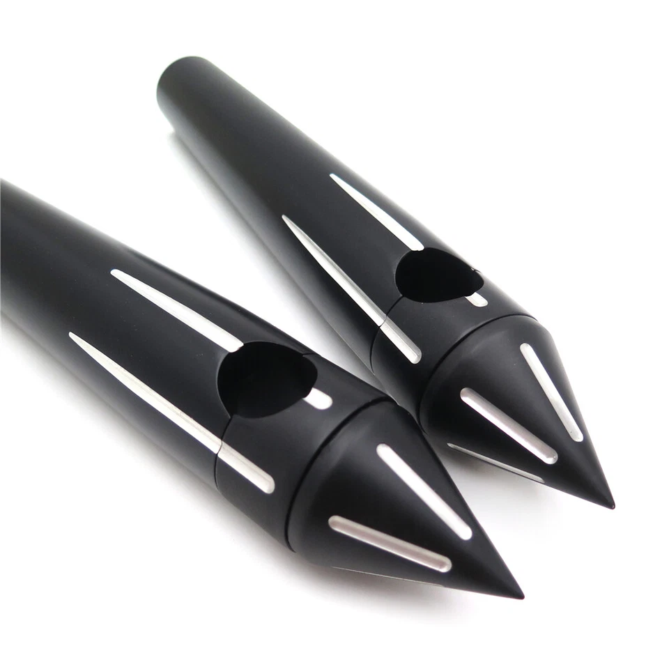 Black 8" Riser Billet Handlebar Risers 1" Bar For Honda Shadow 750 - Imagem 4 de 4