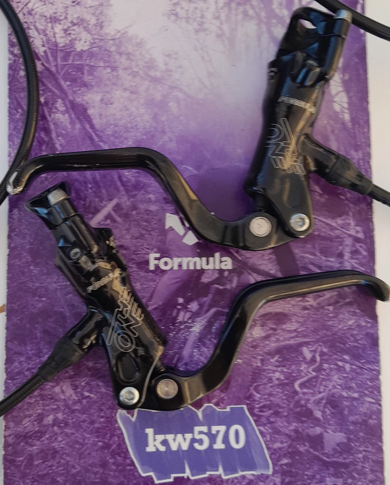 Formula - The OneT1 Brake set Glossy Black Gold cap Ready2use 82-140cm - USED - Image 2 of 4