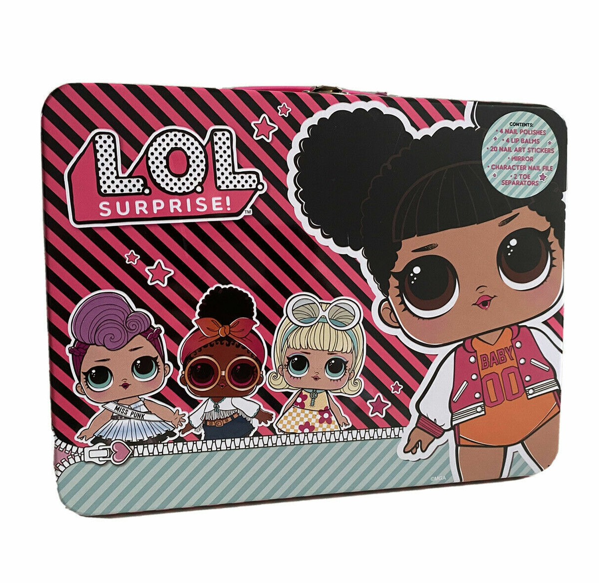 LOL Dolls Surprise Beauty Collection Make Up Tin Case Girls Gift