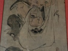 黑色古董原创中国风绘画和卷轴| eBay