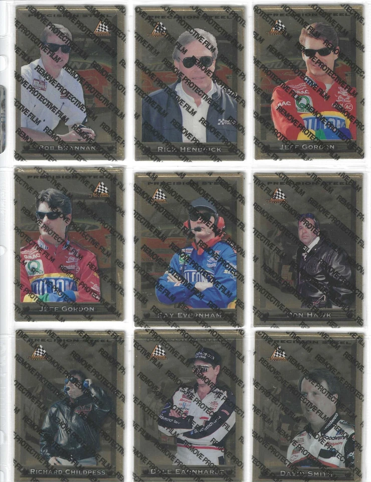 *1997 Pinnacle Precision GOLD PARALLEL-#35 Dale Jarrett's Car-ONE CARD ONLY!* - Image 4 of 4