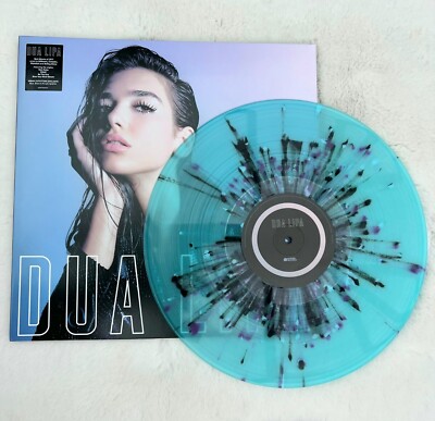 SEALED Dua Lipa BLUE SPLATTER Vinyl The One New Rules URBAN OUTFIT Not Pink Rsd