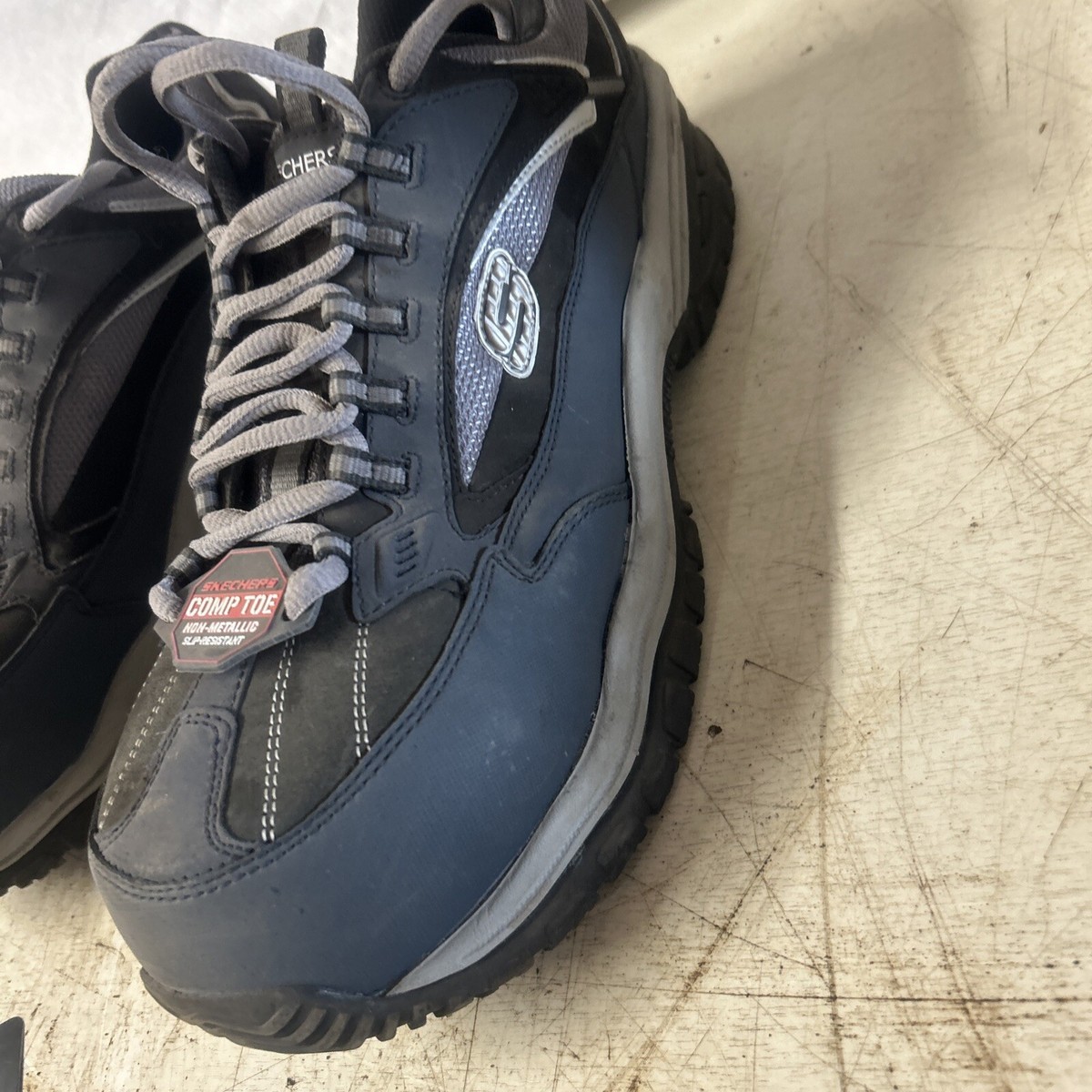 Skechers Arch Fit Zapatos Skechers Hombre Para Trabajo Vintage Arch Fit Zapatos Skecher De Trabajo Botin De Seguridad Skechers Arch Fit –  PROTEC LEO SOLUTIONS SAC