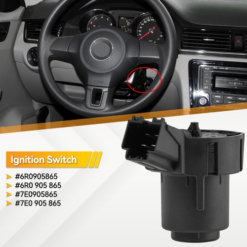 Ignition Barrel Starter Switch for VW Amarok Skoda Citigo Transporter - Picture 5 of 10