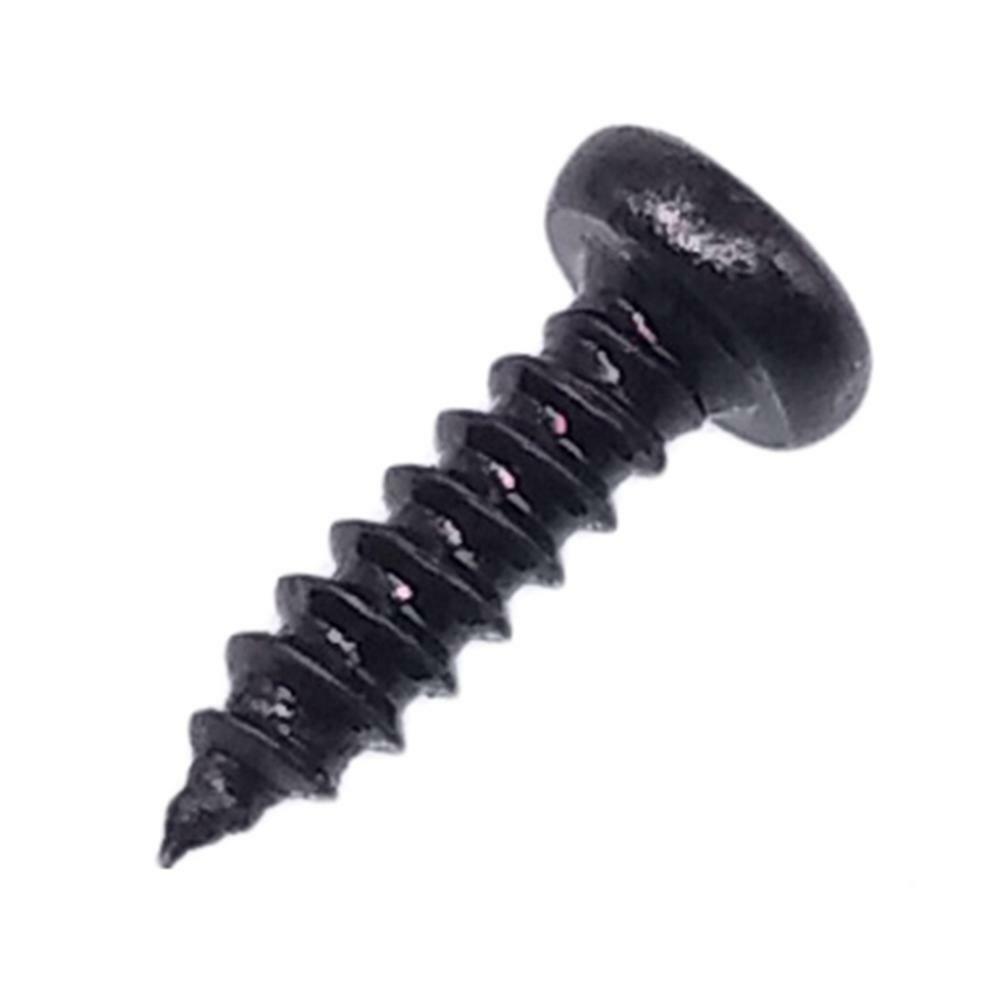 700 Stück #8 X 1-1/4″ Selbstbohrende Tek-Schrauben – Phillips, Mod Truss Kopf, Schwarz, Stahl