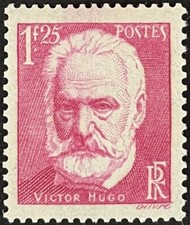 Timbre France 304** Victor Hugo luxe neuf sans charnière