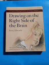 Drawing on the Right Side of the Brain by Betty Edwards 1989, Trade Paperback,