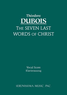 The Seven Last Words of Christ Vocal score Taschenbuch Englisch 2008