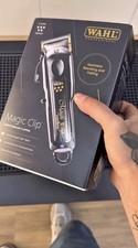 Wahl Magic Clip 8148-700 Hair Clipper Gold/Black New with Accessories