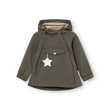 MINI A TURE Baby MATWAI Softshell Transitional Jacket - Tarmac Green