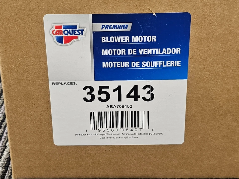 Двигатель вентилятора для 2007 Chevrolet Silverado 1500 ОВК 35143 - Изображение 2 из 4