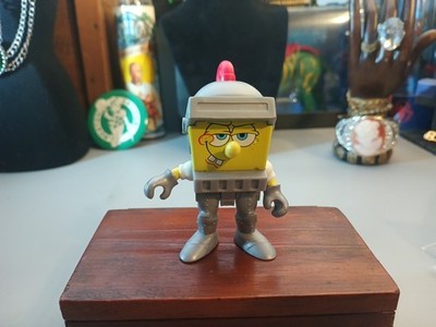 Imaginext SpongeBob SquarePants Medieval Knight Figure From Krusty Krab Kastle