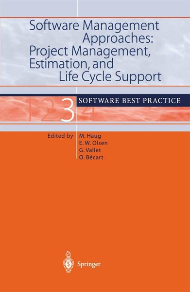 Software Management Approaches: Project Management, Estimation, And Life Cycle S-image