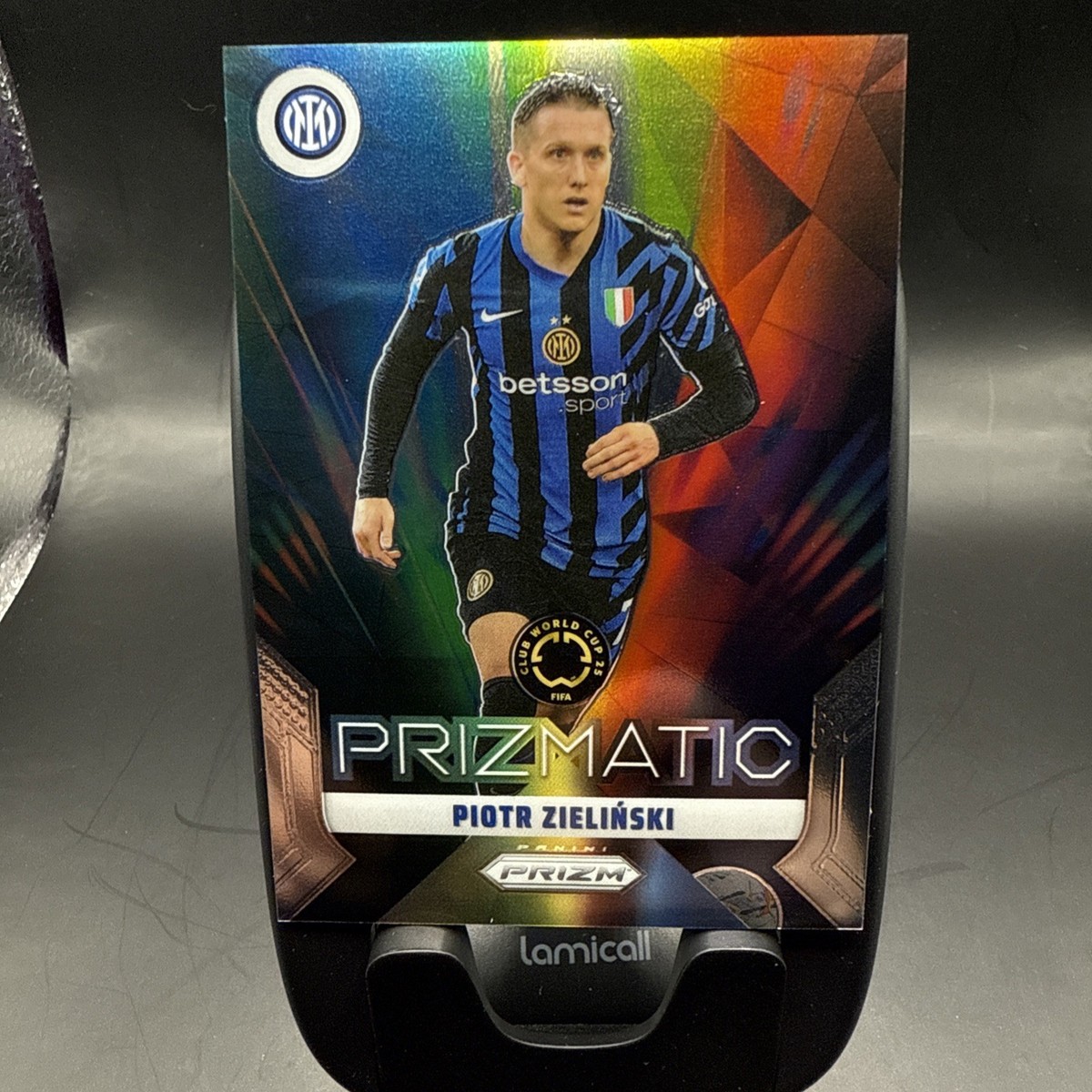 2025 Panini Prizm FIFA Club World Cup Piotr Zielinski Prizmatic