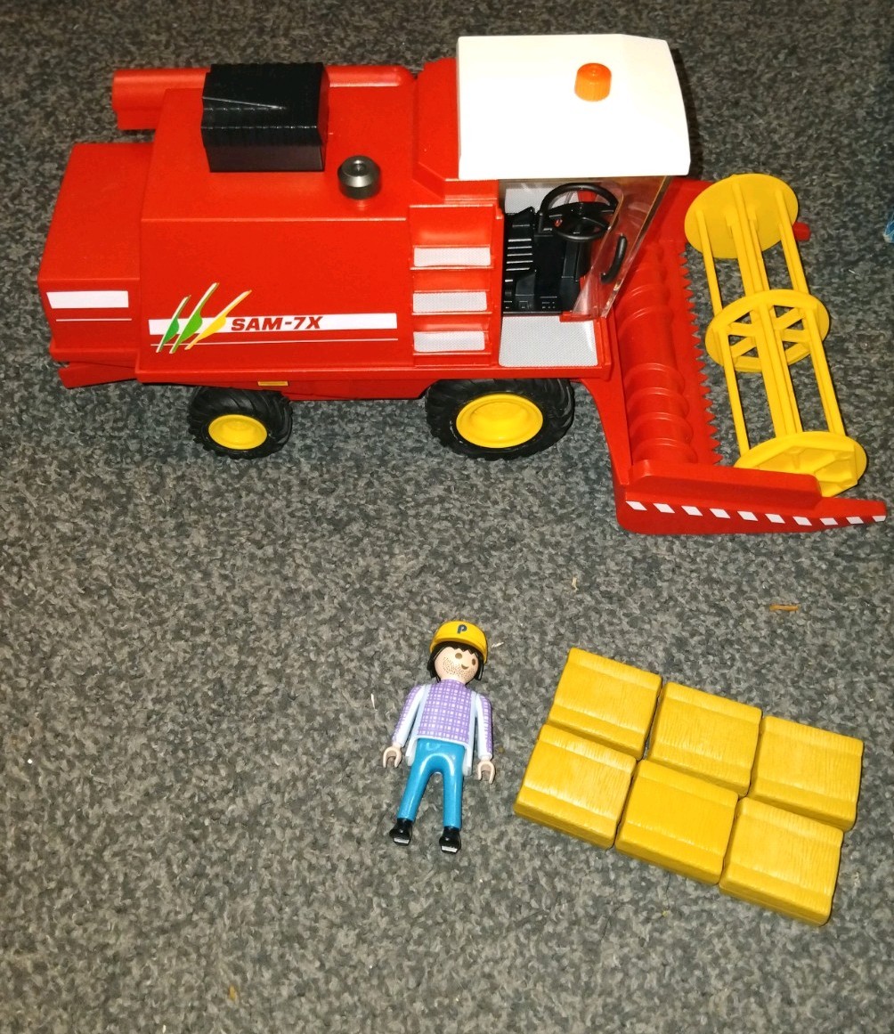 PLAYMOBIL 3929 Combine Harvester for sale online UK