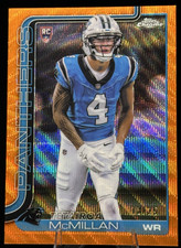TETAIROA MCMILLAN TOPPS CHROME 2025 Orange Wave Refractor /25 SSP Rookie #326