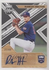 2019 Panini Elite Extra Edition Black 71/99 Rawley Hector #18U-RA Auto pm5
