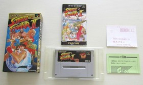 SFC Street Fighter set of 3 Super Famicom Capcom Japan import