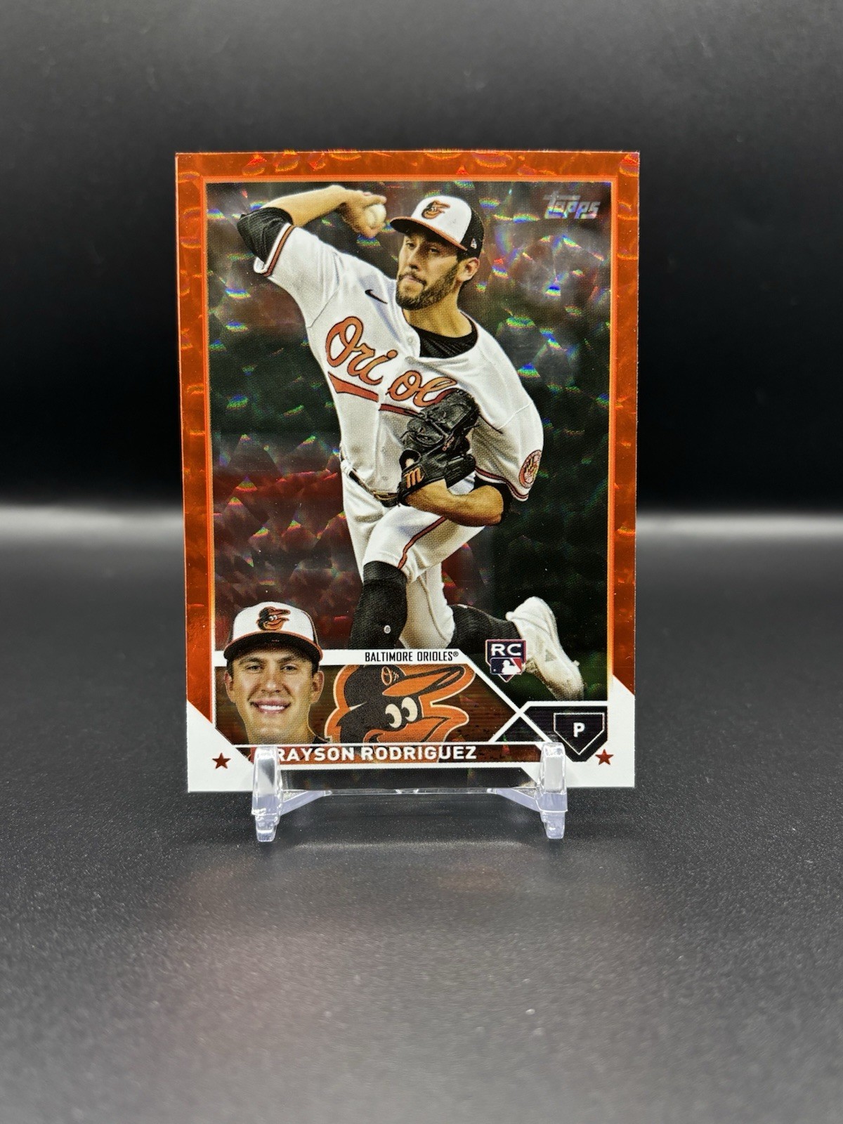 Grayson Rodriguez Rookie - 2023 Topps Update #US50 Orange Foil /299