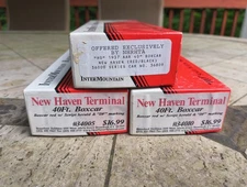 Lot 3 HO Scale InterMountain Railway Company Unbuilt Kits: Box Cars New