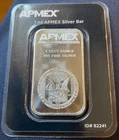 1 oz Silver Bar - APMEX (TEP)