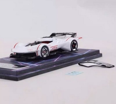 LMF 1/64 Scale Ferrari Vision Gran Turismo Concept White Diecast Car Model