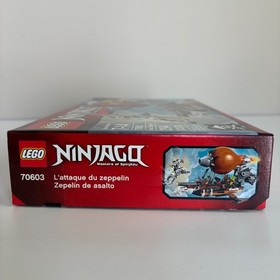 Lego Raid Zeppelin 70603 Ninjago Brand New Sealed Set Skybound Zane 294 Pieces