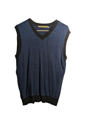 brooklyn industries mens pullover sleeveless sweater vest size large