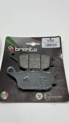Pair Of Rear Brake Pads Brenta For Yamaha Fazer 6 2014-2015 Cod:3072