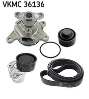 SKF Wasserpumpe + Keilrippenriemensatz U.A. FüR Fiat, MERCEDES-BENZ, Nissan