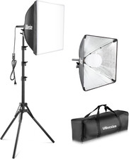 Softbox Photography Lighting Kit, 16  X 16  Continuous Lighting Kit with 40W E27