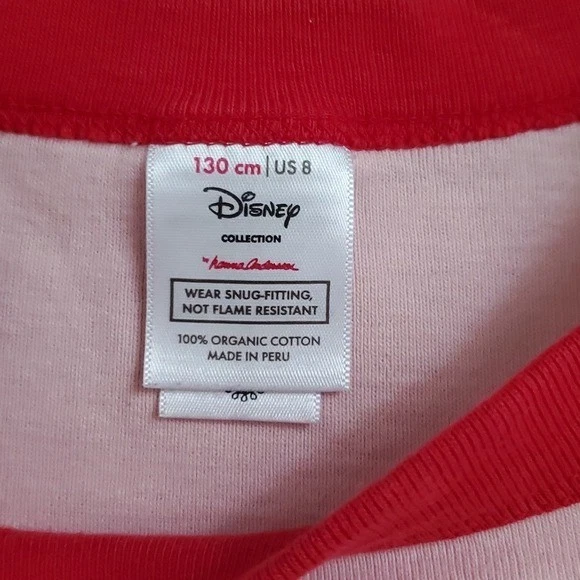 Pijama Hanna Andersson Disney Niñas Minnie Mouse Invierno Navidad Vacaciones Talla 8 Foto 3 de 4